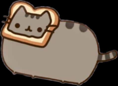 Pusheen 面包装扮 壁纸