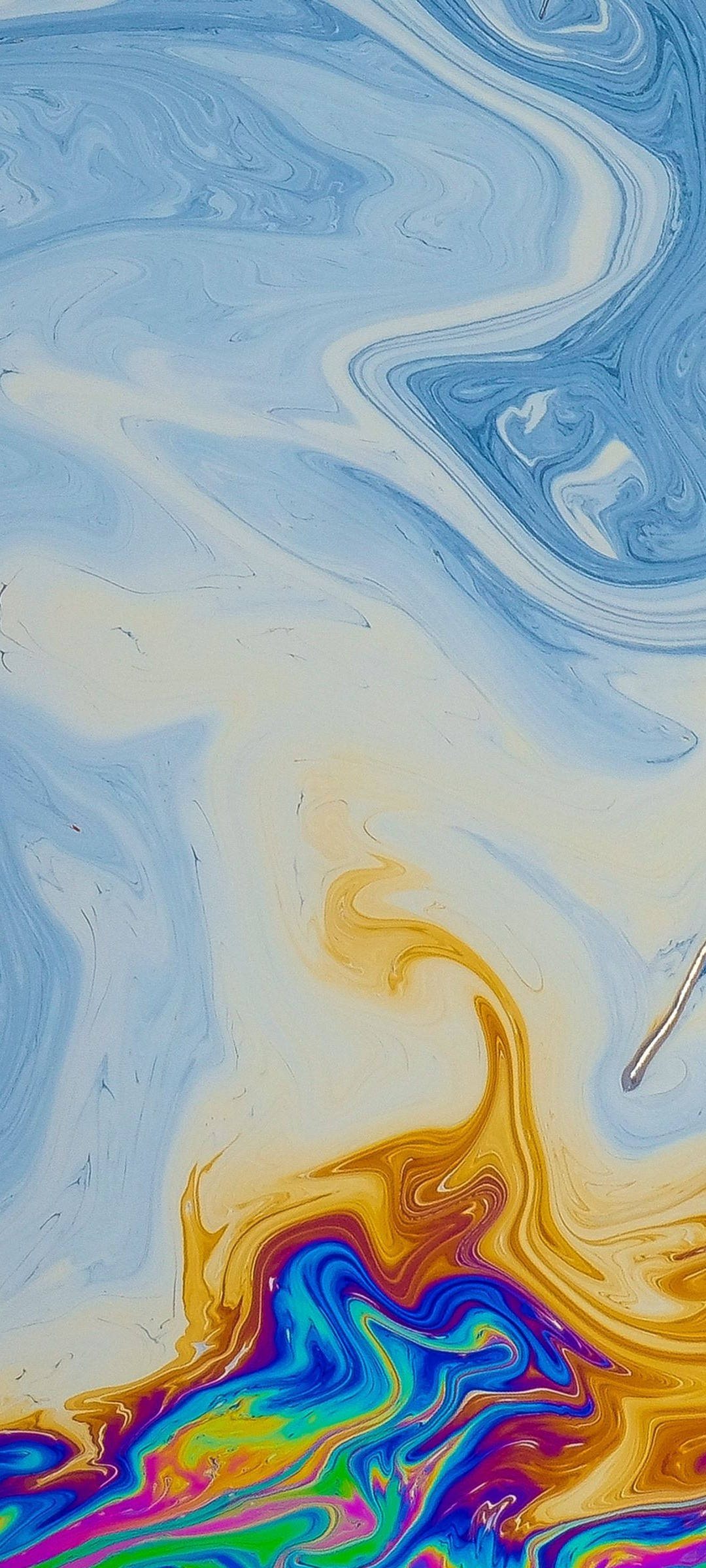 Redmi Note 10 彩色油水交融 壁纸