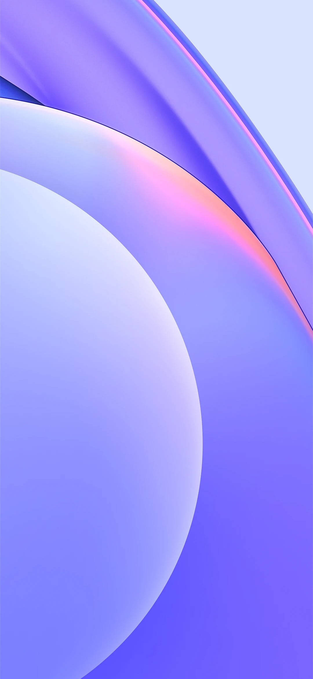 紫光球为小米Redmi Note 9设计 壁纸