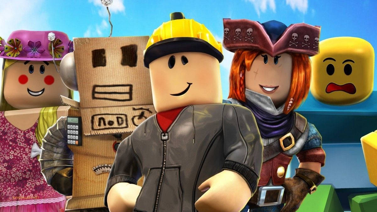 Roblox中的酷炫角色风格 壁纸