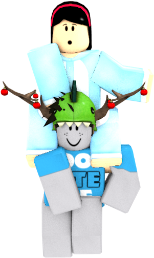 Roblox角色节日装扮驯鹿帽 壁纸