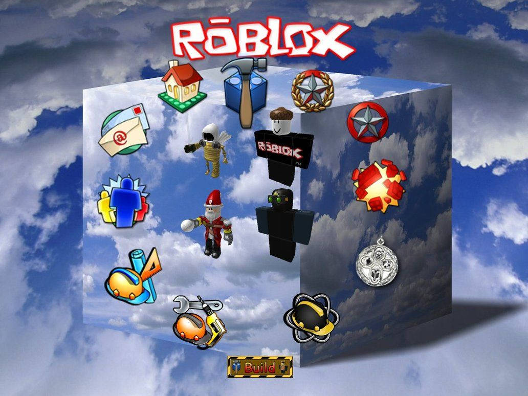 代表Roblox力量的标志性图像 壁纸