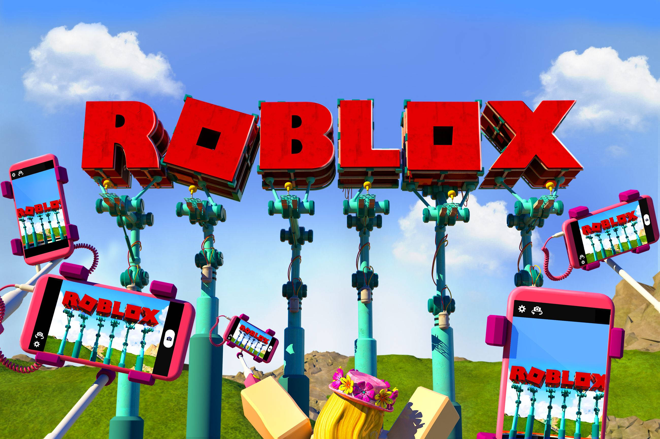 与Roblox一起探索虚拟世界 壁纸