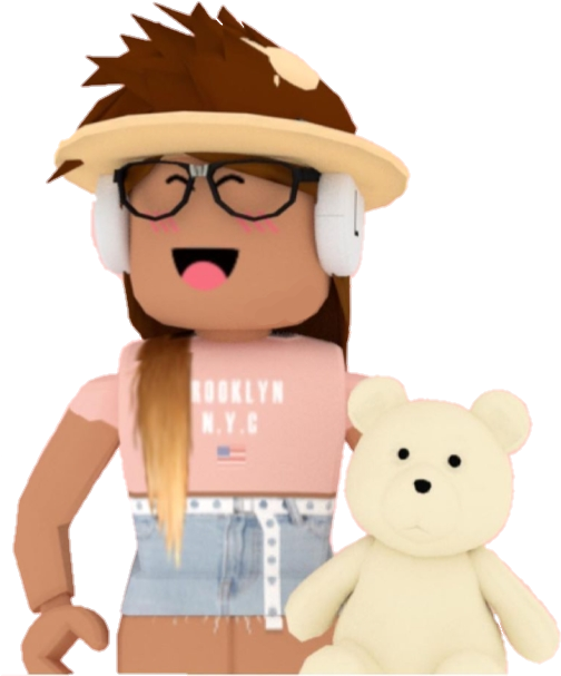 Roblox 角色与泰迪熊 壁纸