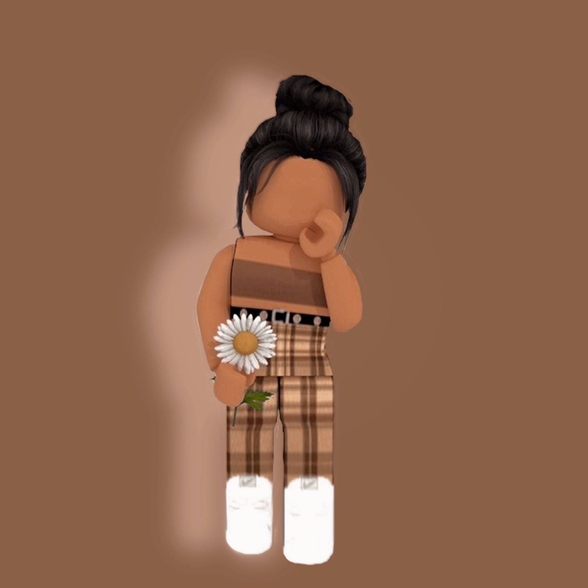 Roblox 美学女孩白花 壁纸