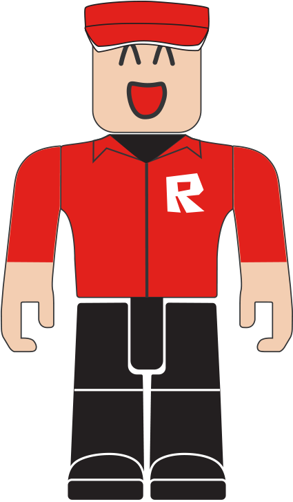 Roblox角色红色衬衫R标志 壁纸