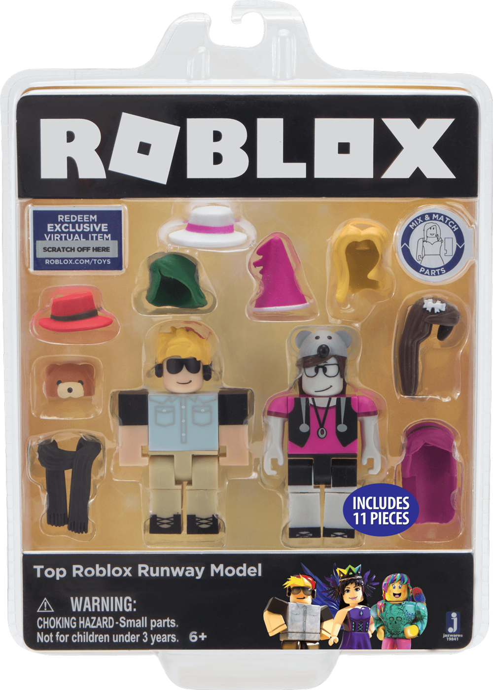 Roblox顶级T台模特玩具套装 壁纸