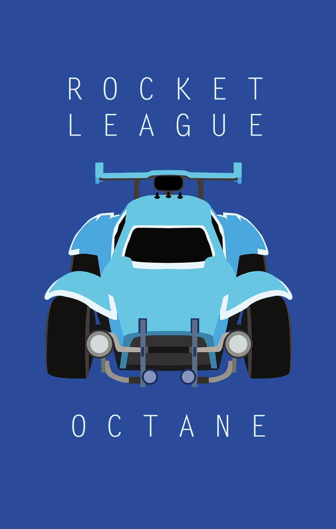 酷炫 Rocket League Octane 赛车 壁纸