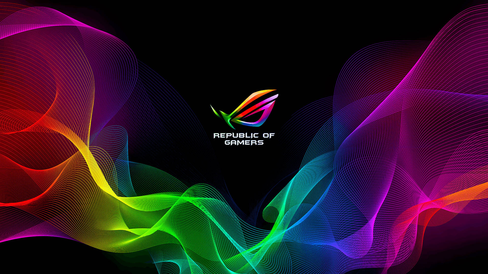 ROG标志RGB 4K 壁纸