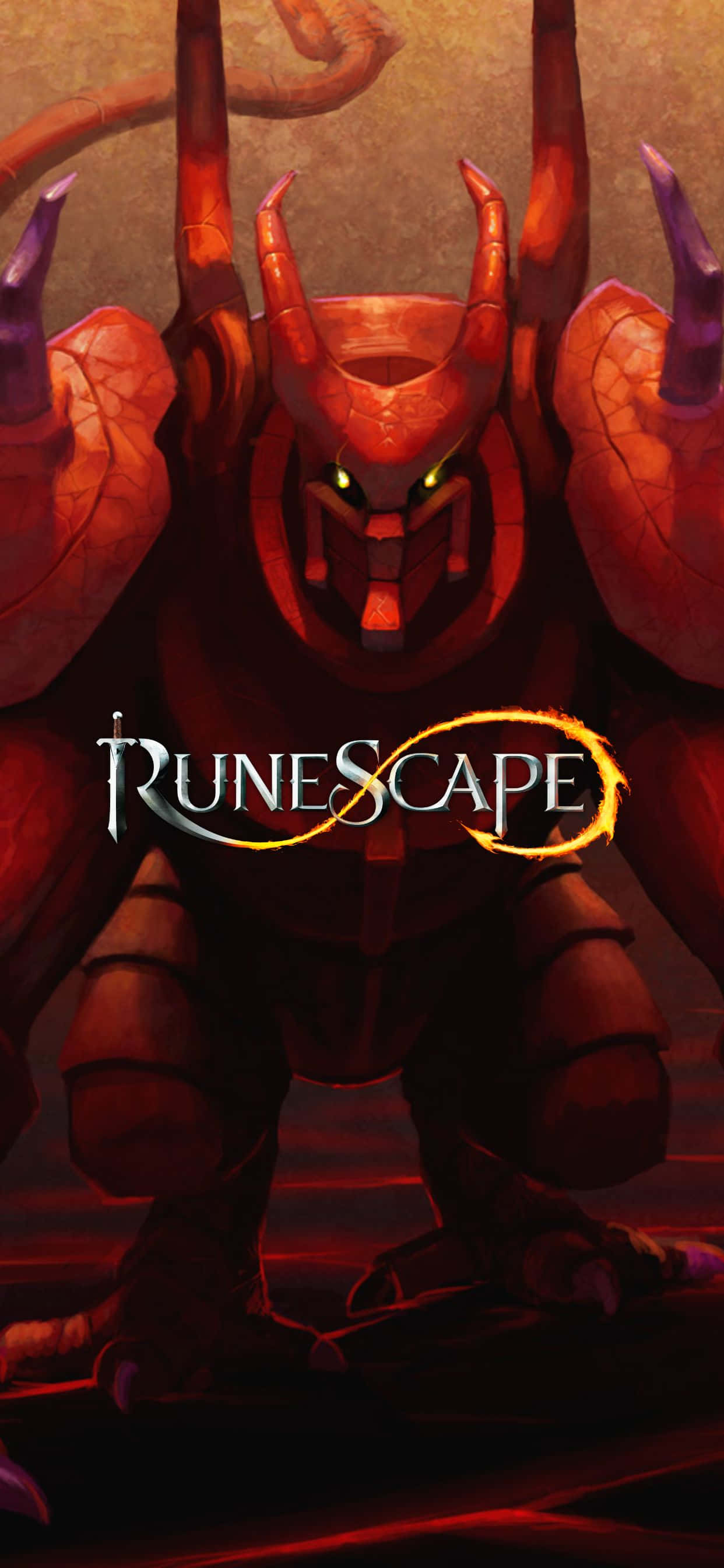 runescape - 长着红色角的恶魔 壁纸