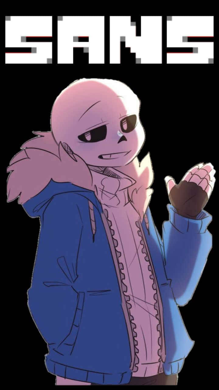 《传说之下》Sans 嘲讽微笑 壁纸