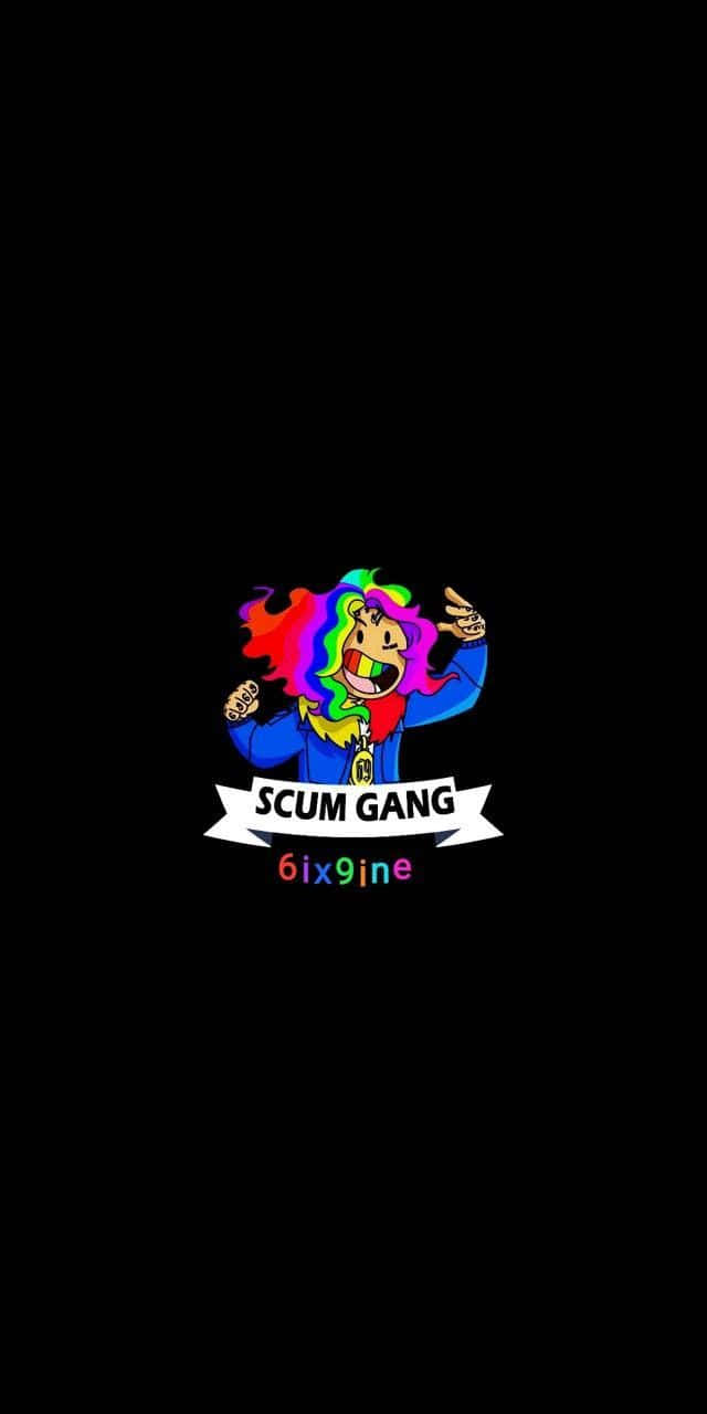 Scum Gangs 的彩色标志 壁纸