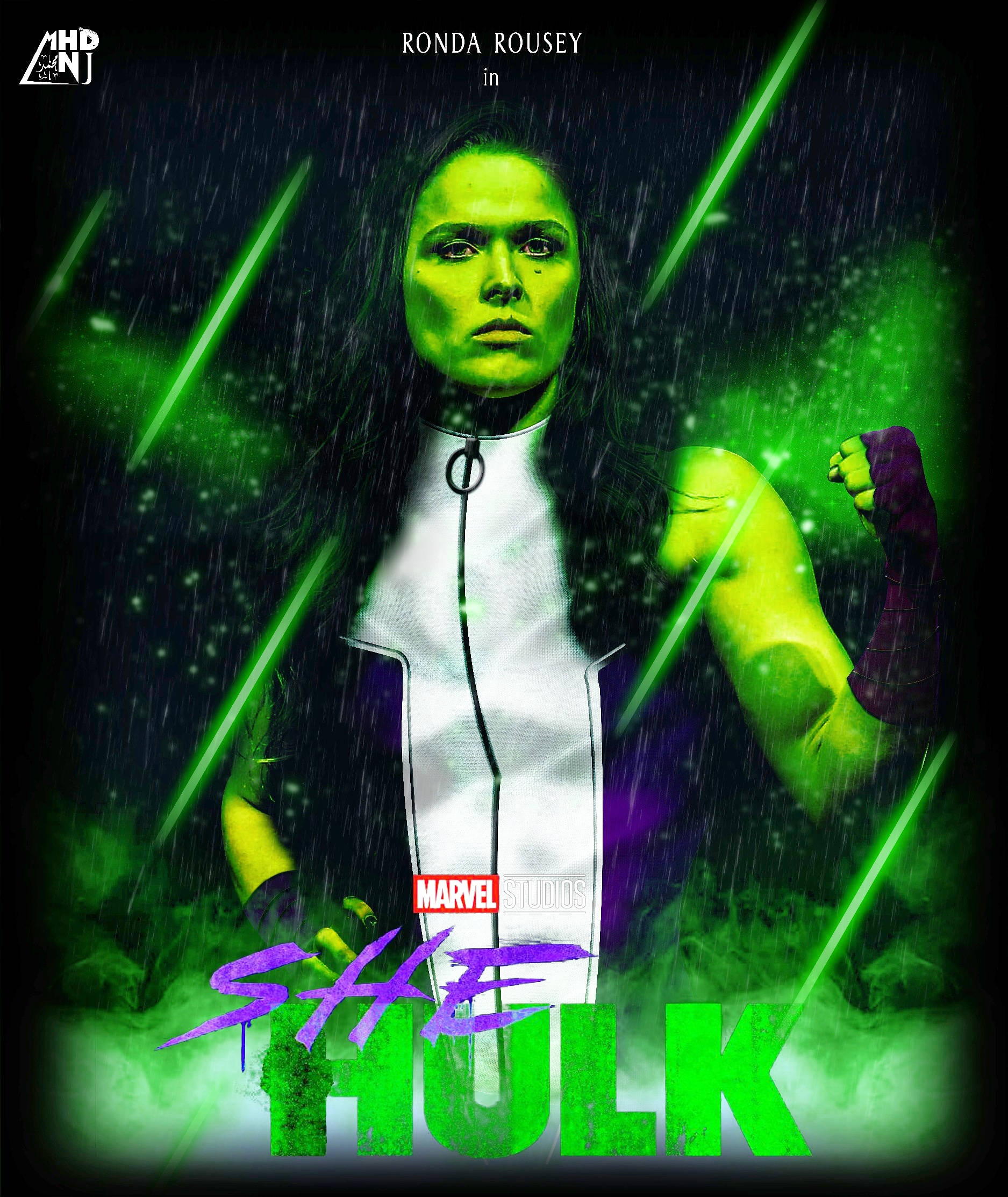 She Hulk 隆达·罗西 壁纸