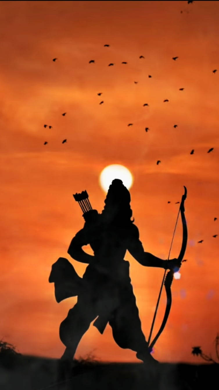 Shree Ram 日出 壁纸