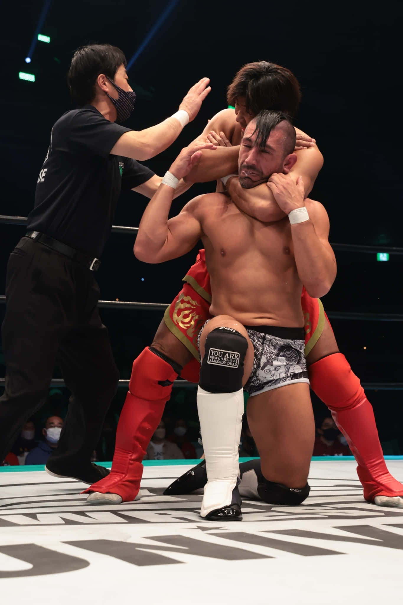 Simon Gotch 对阵 Masakatsu Funaki 全国锦标赛 V3 壁纸