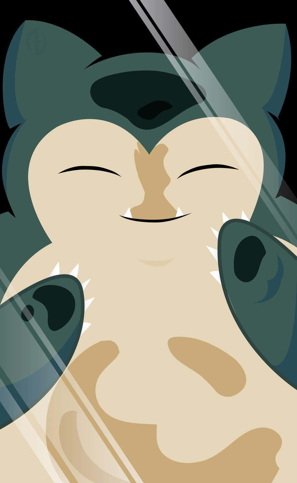 Snorlax午后悠闲时光 壁纸