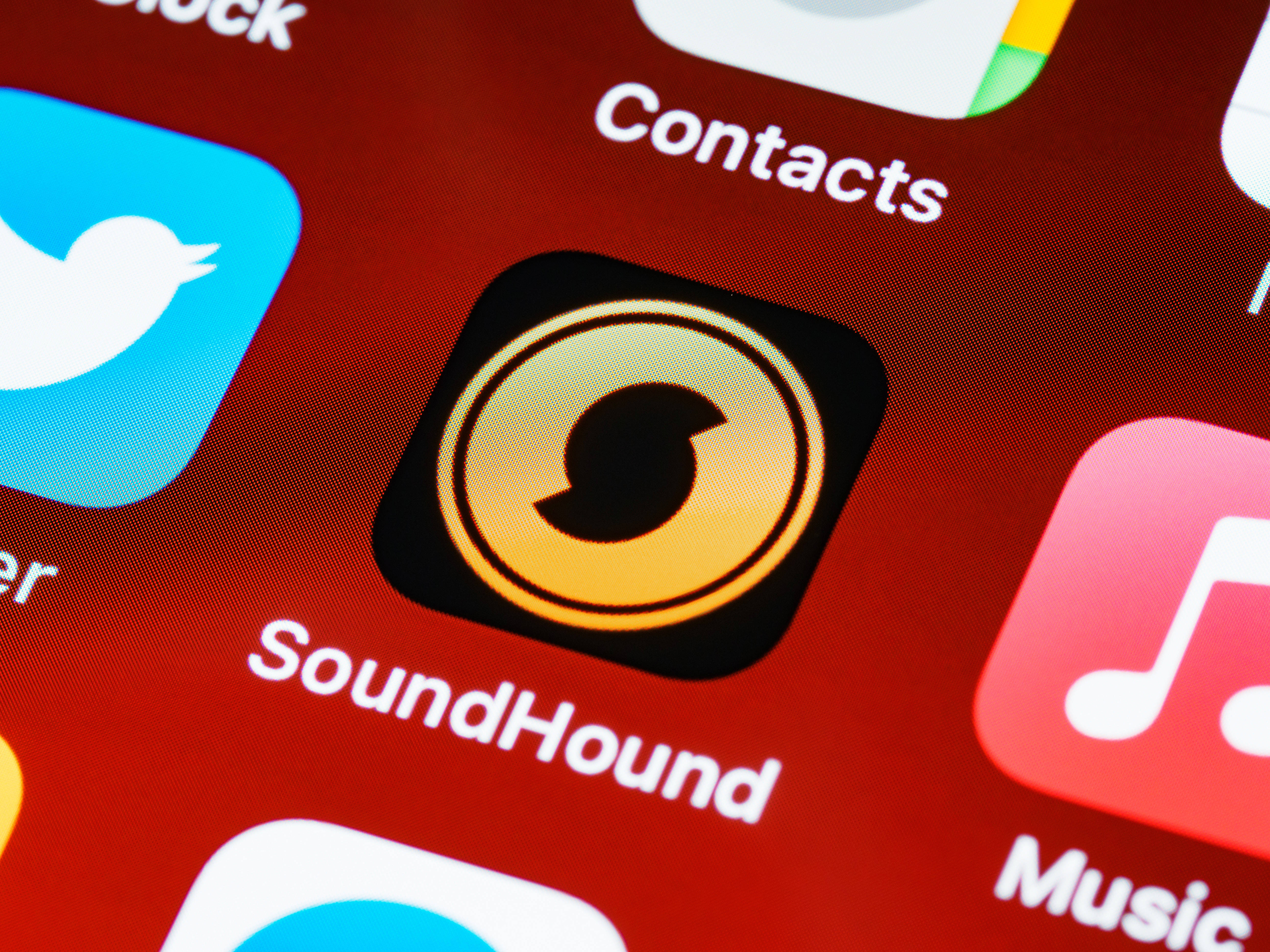 Soundhound应用 iOS 13 壁纸