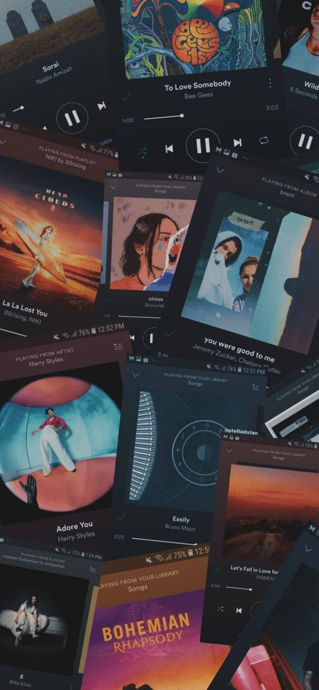 Spotify正在播放 壁纸