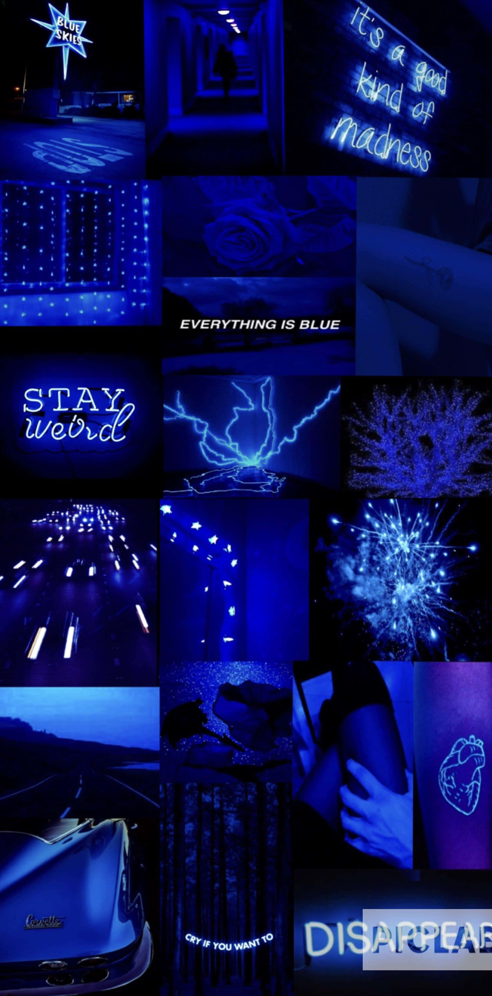 Stay Weird 蓝色坏男孩 壁纸