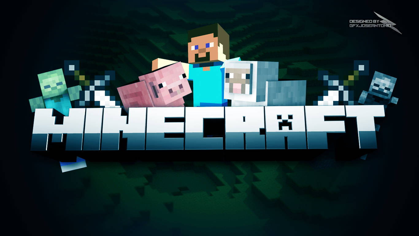 与 Steve 一起加入 Minecraft 的生存冒险 壁纸