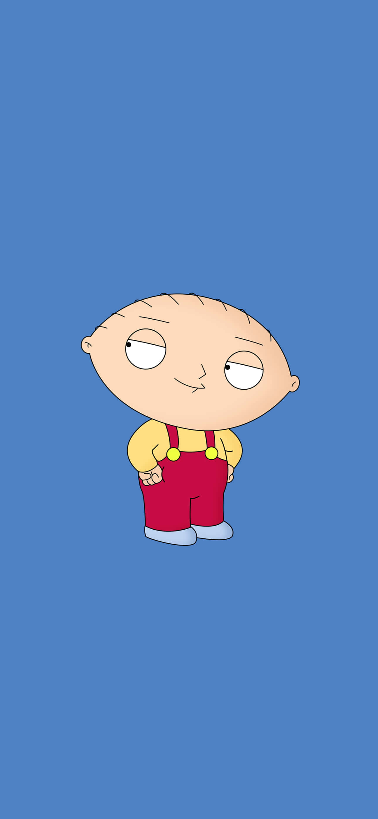 卡通角色Stewie Griffin美学iPhone壁纸 壁纸