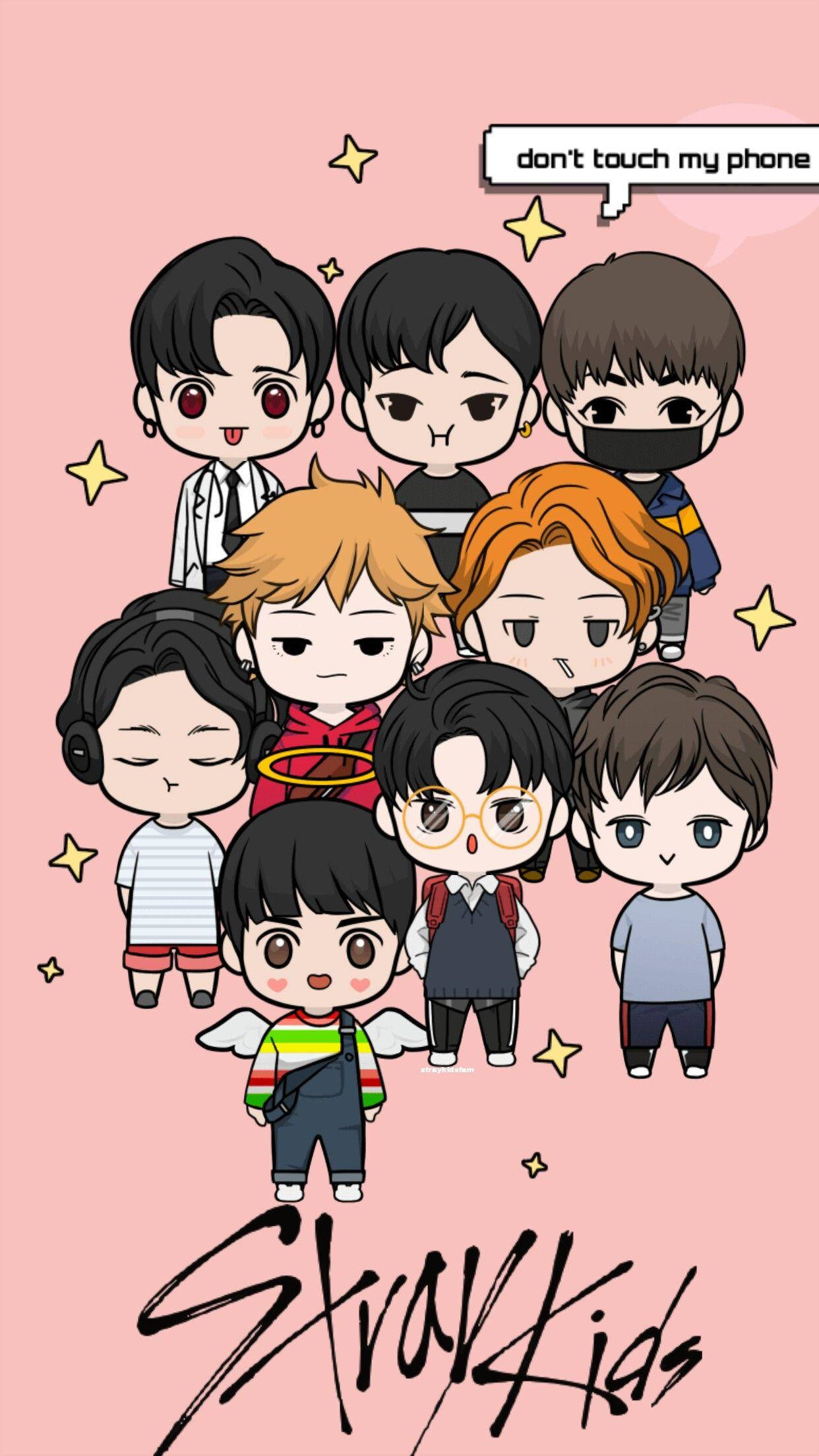 动漫版Stray Kids 壁纸