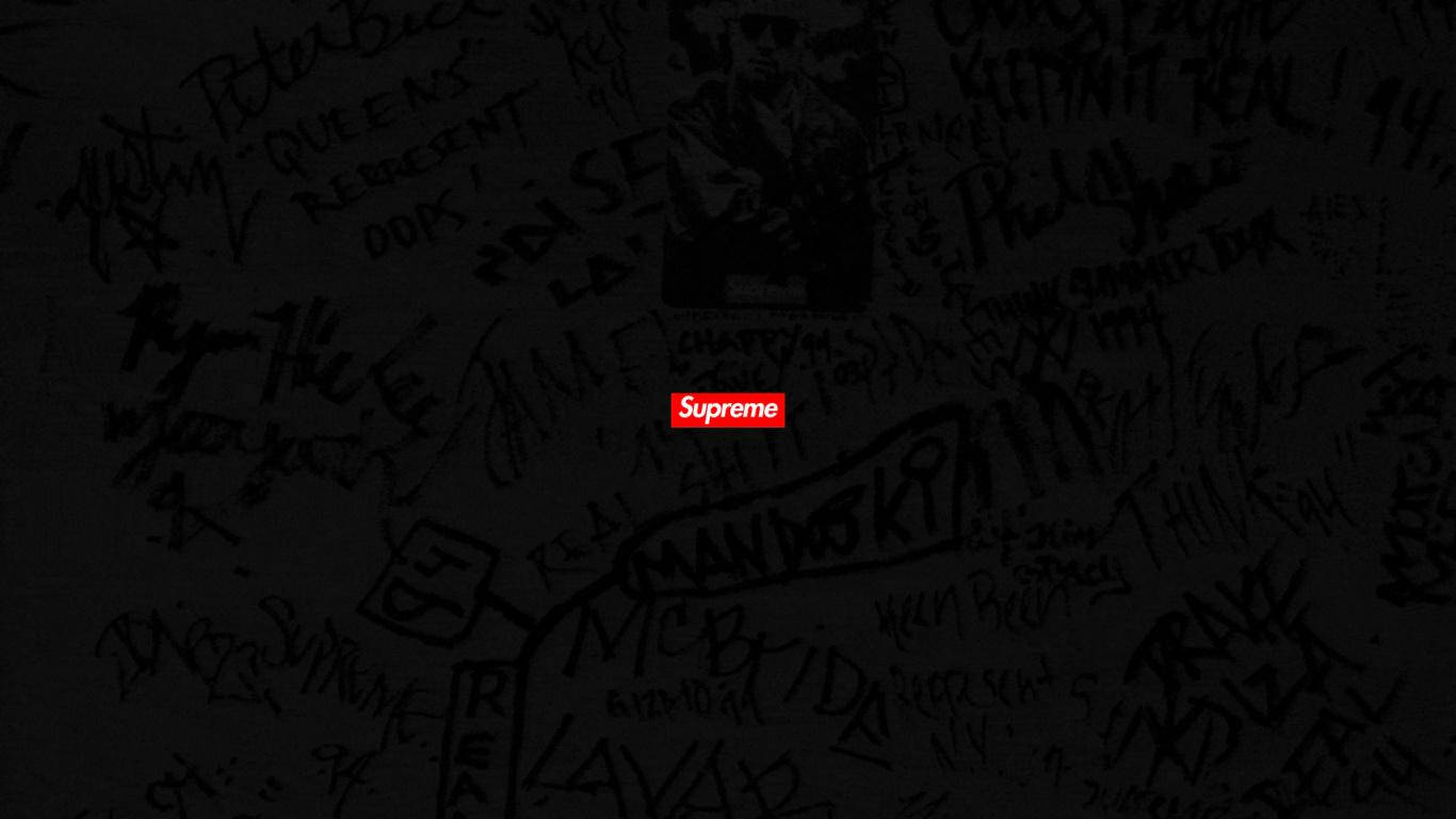 Supreme涂鸦笔记本电脑 壁纸