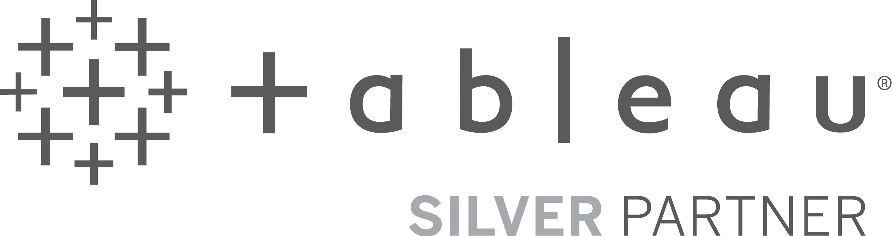 Tableau Software 银牌合作伙伴标志 壁纸