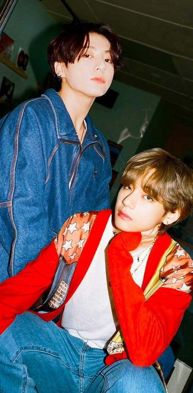 Taekook BTS 写真拍摄 壁纸