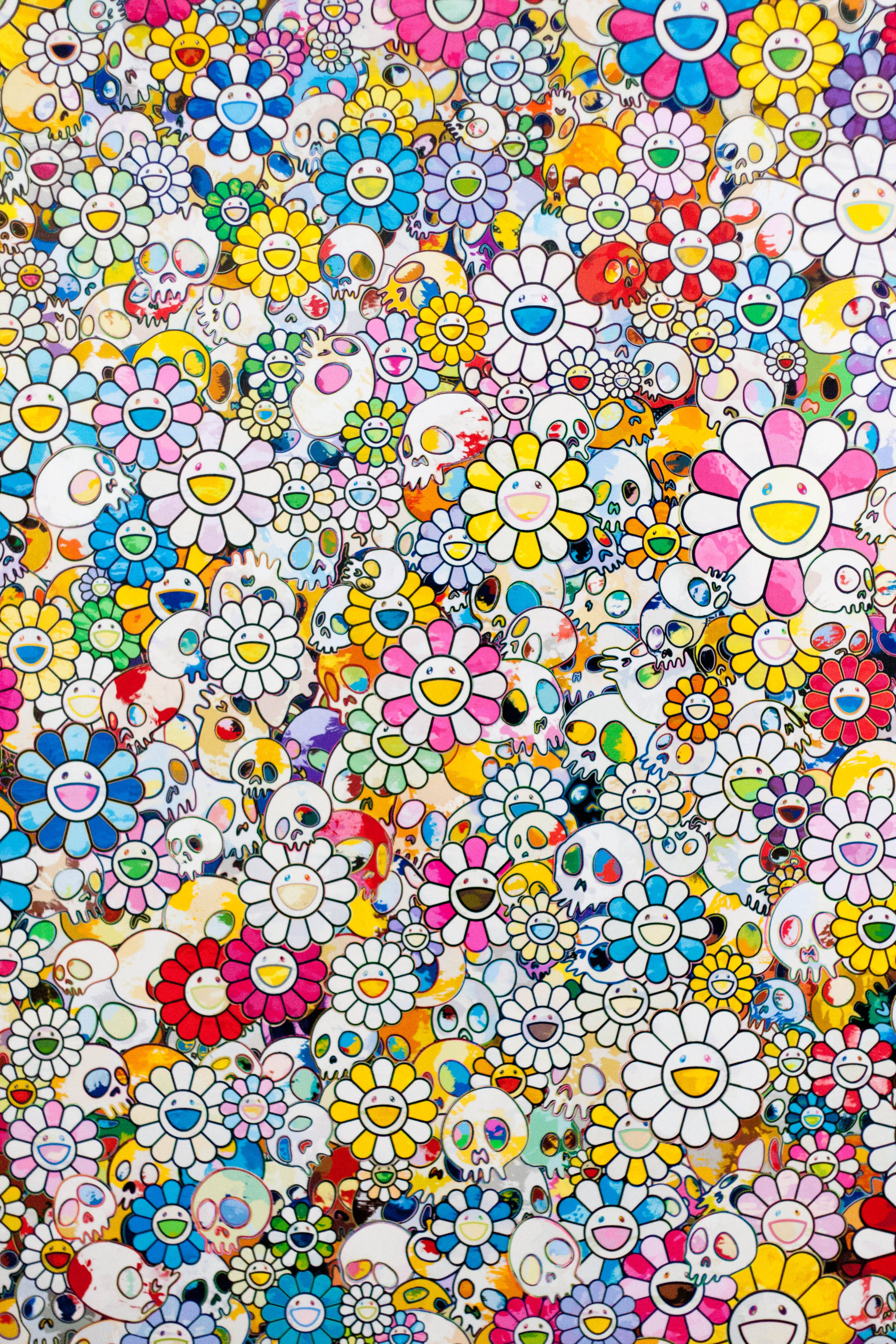 大笑脸 Takashi Murakami 4K 壁纸