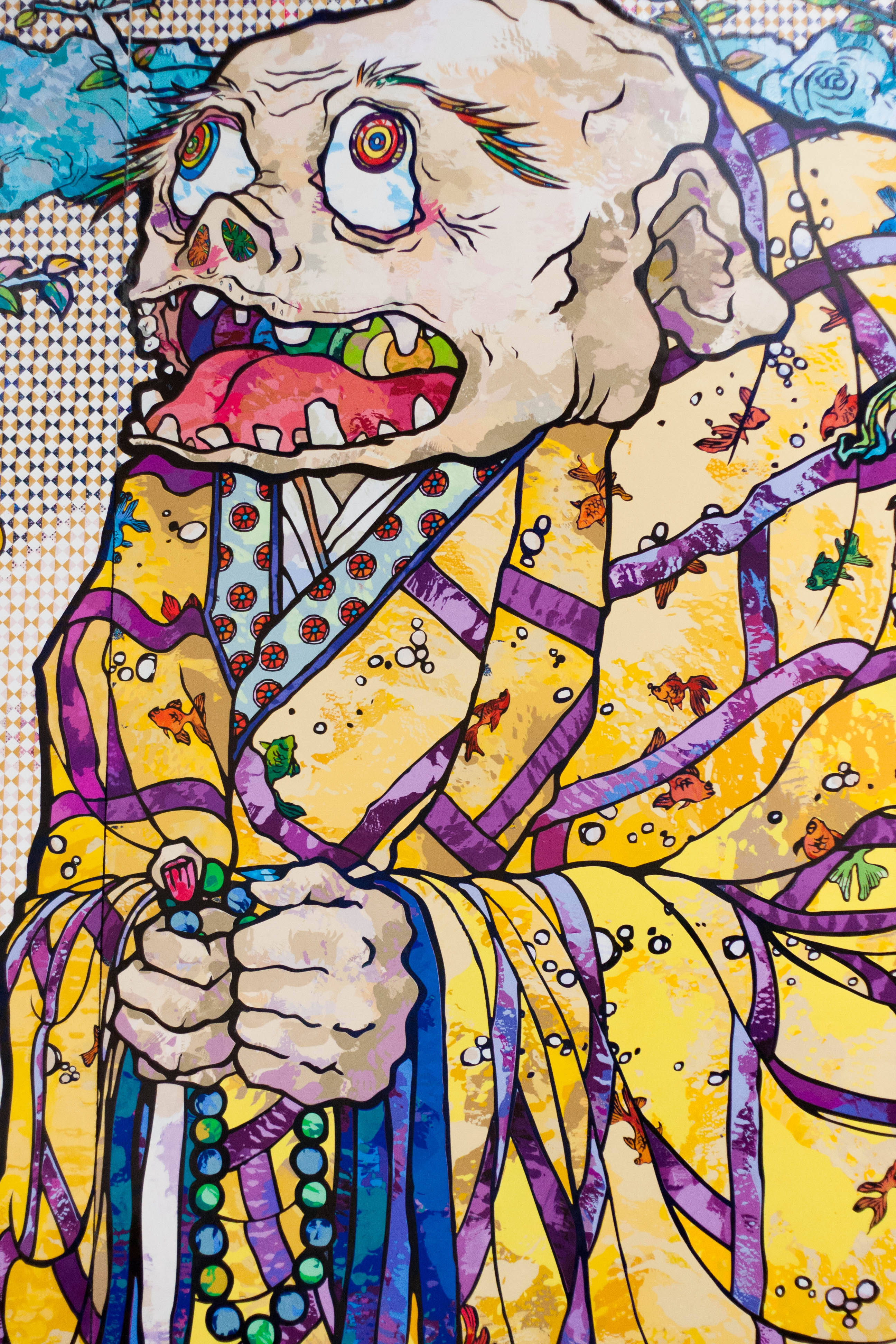 老僧侣 Takashi Murakami 4K 壁纸