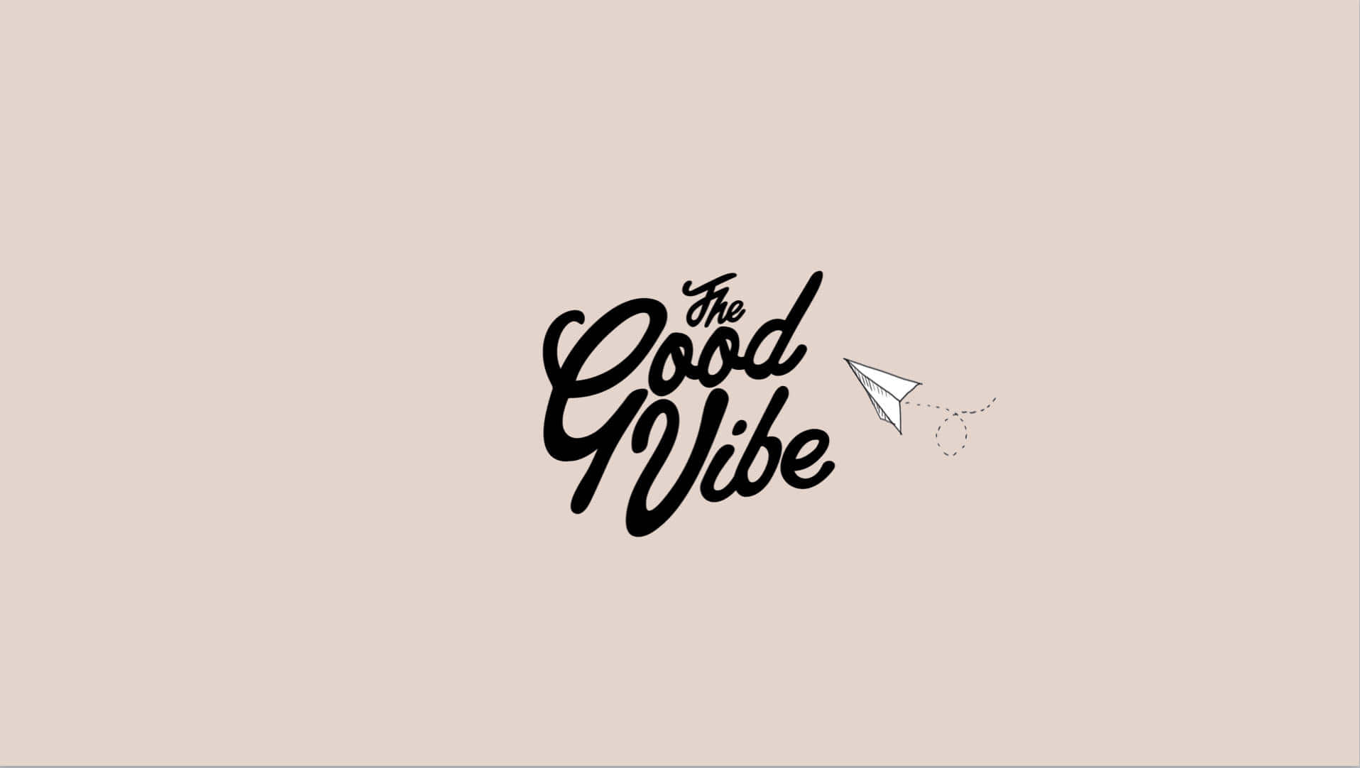 The Good Vibe 标志 壁纸