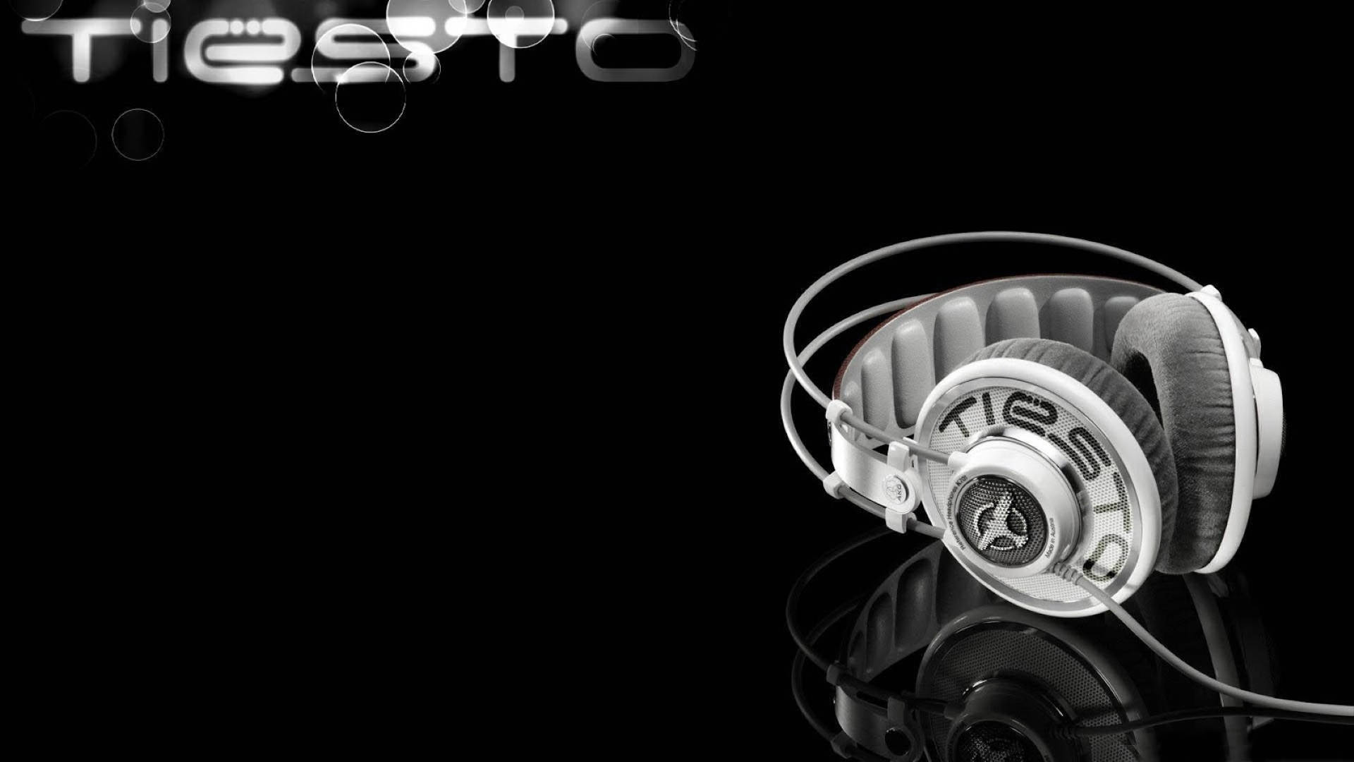 酷炫Tiësto图形与耳机 壁纸