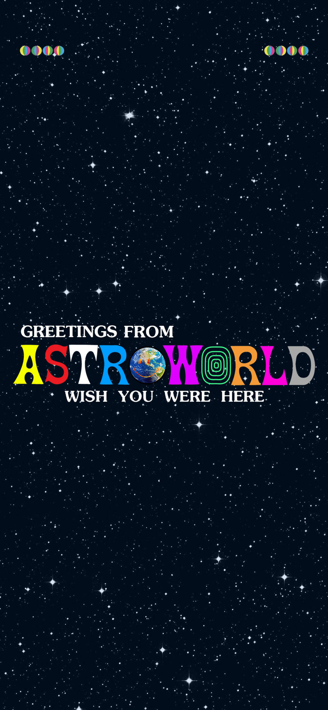 庆祝Travis Scott《Astroworld》发行，用这款节日iPhone壁纸 壁纸