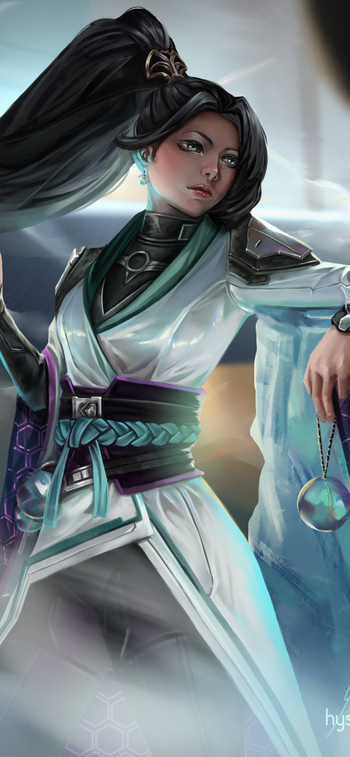 Valorant iPhone与Sage 壁纸