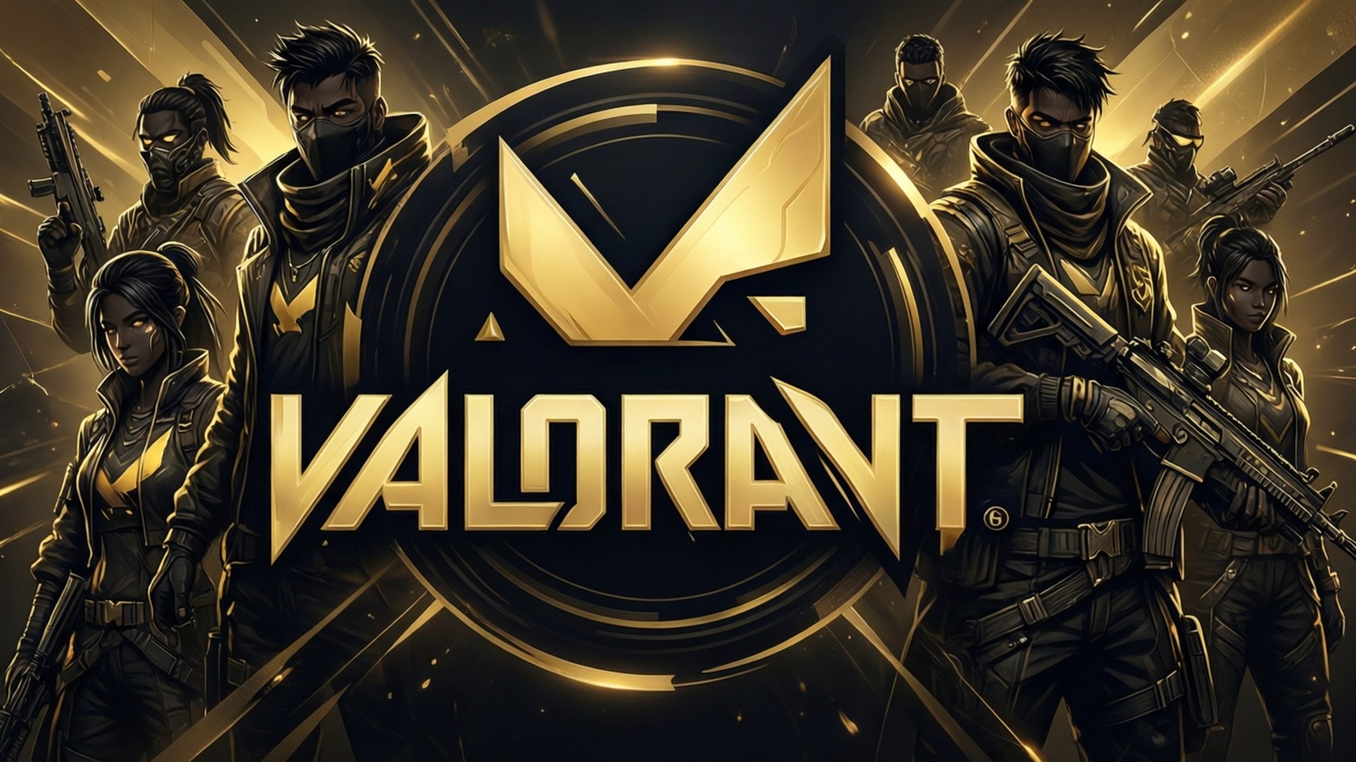 Valorant标志优雅风 壁纸