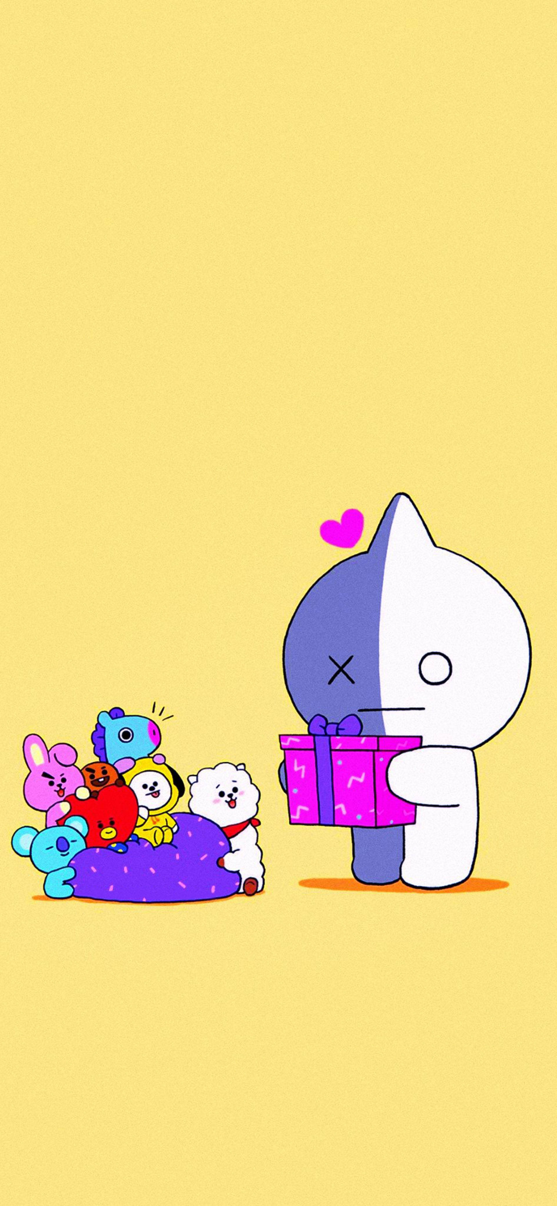 Van BT21礼物 壁纸