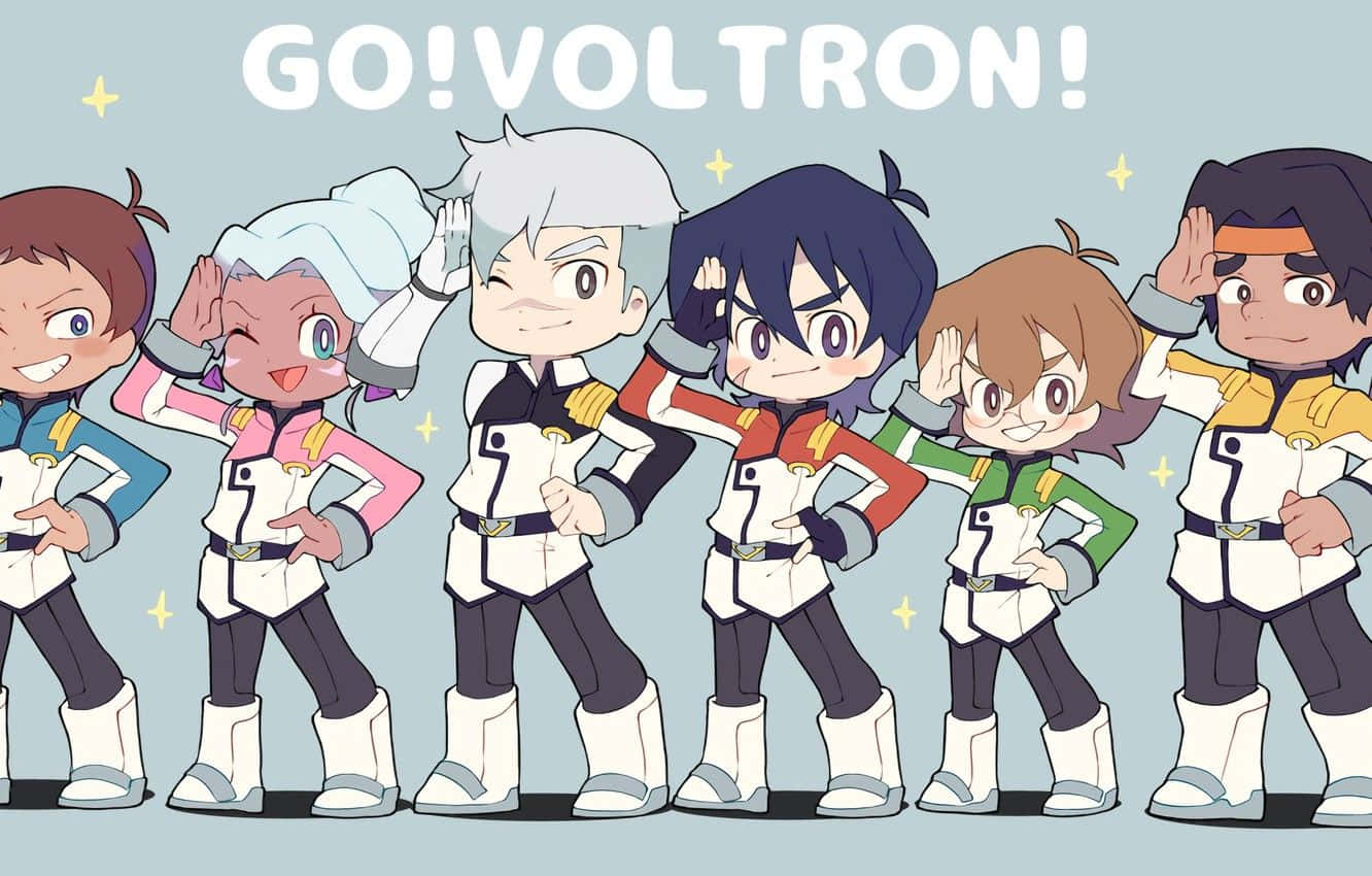 Voltron 动漫可爱数字艺术 壁纸
