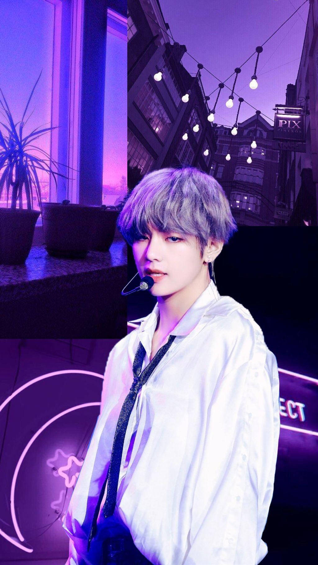 V与照片 I Purple You 壁纸