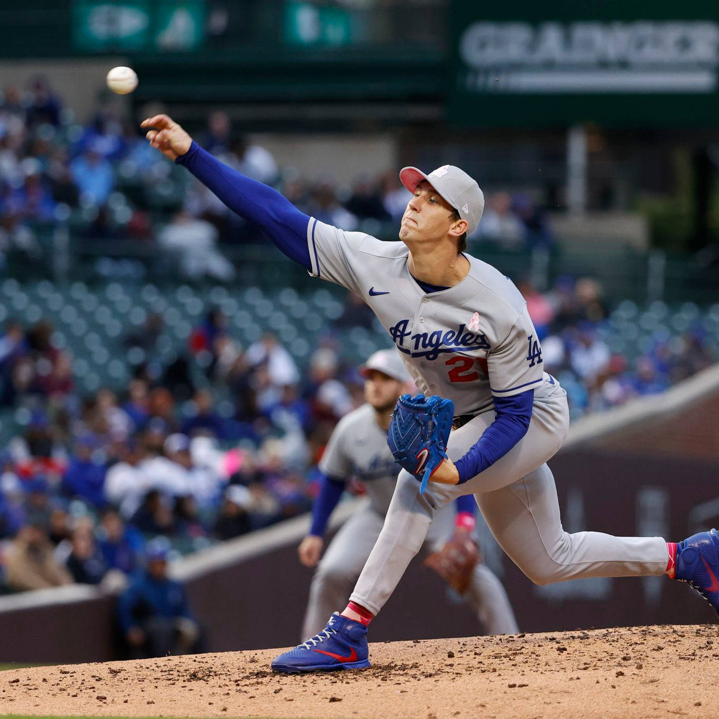Walker Buehler 抛球瞬间 壁纸