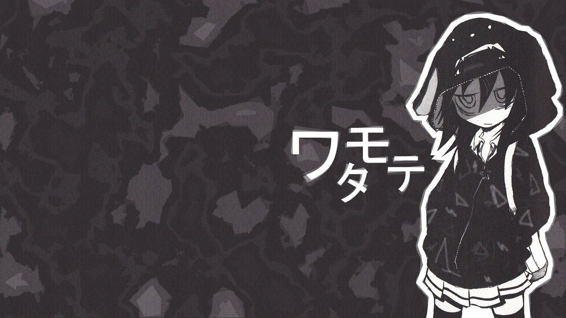 WataMote 黑暗动漫美学桌面壁纸 壁纸