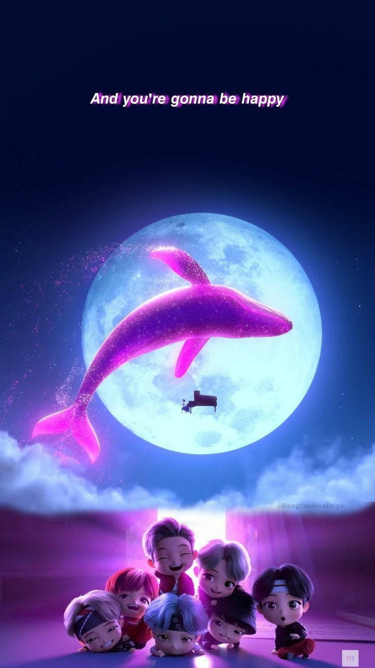 Whalien 52 BTS 我紫爱你 壁纸
