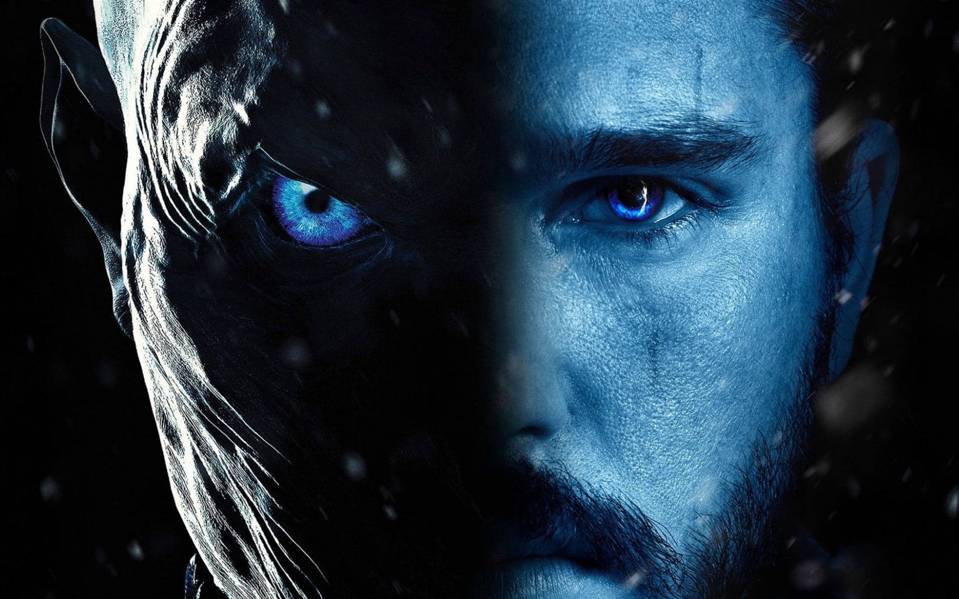 White Walker和Jon Snow权游 壁纸