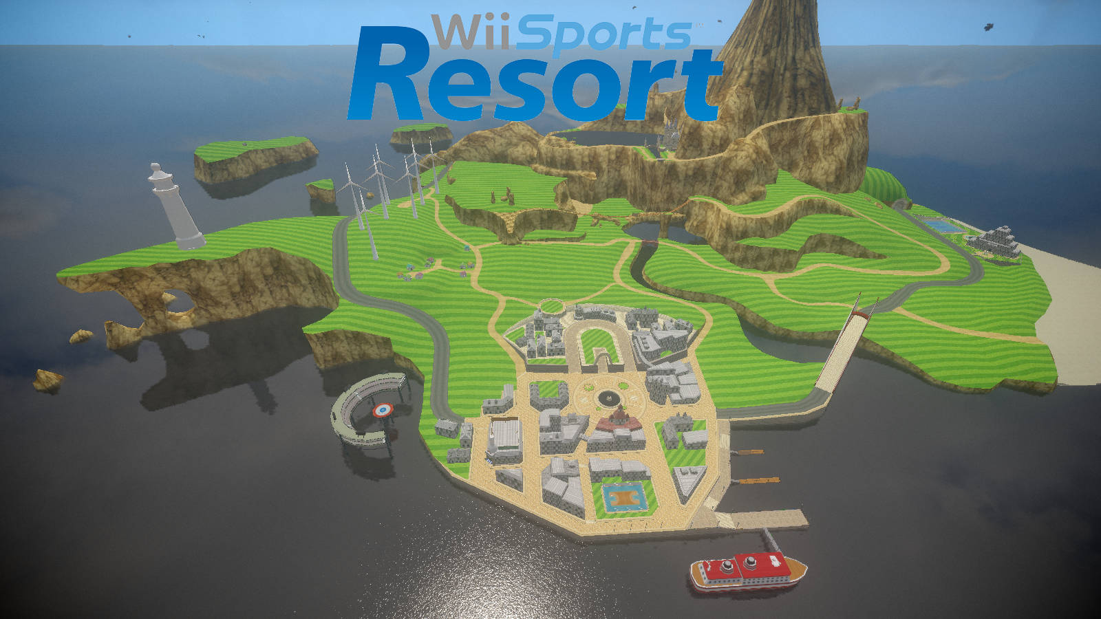 Wii Sports Resort 乌胡岛 壁纸