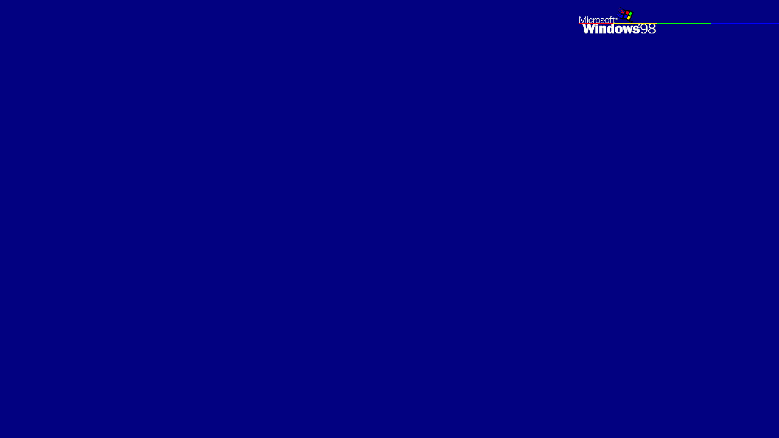 Windows 98 - 近20年前的微软操作系统 壁纸