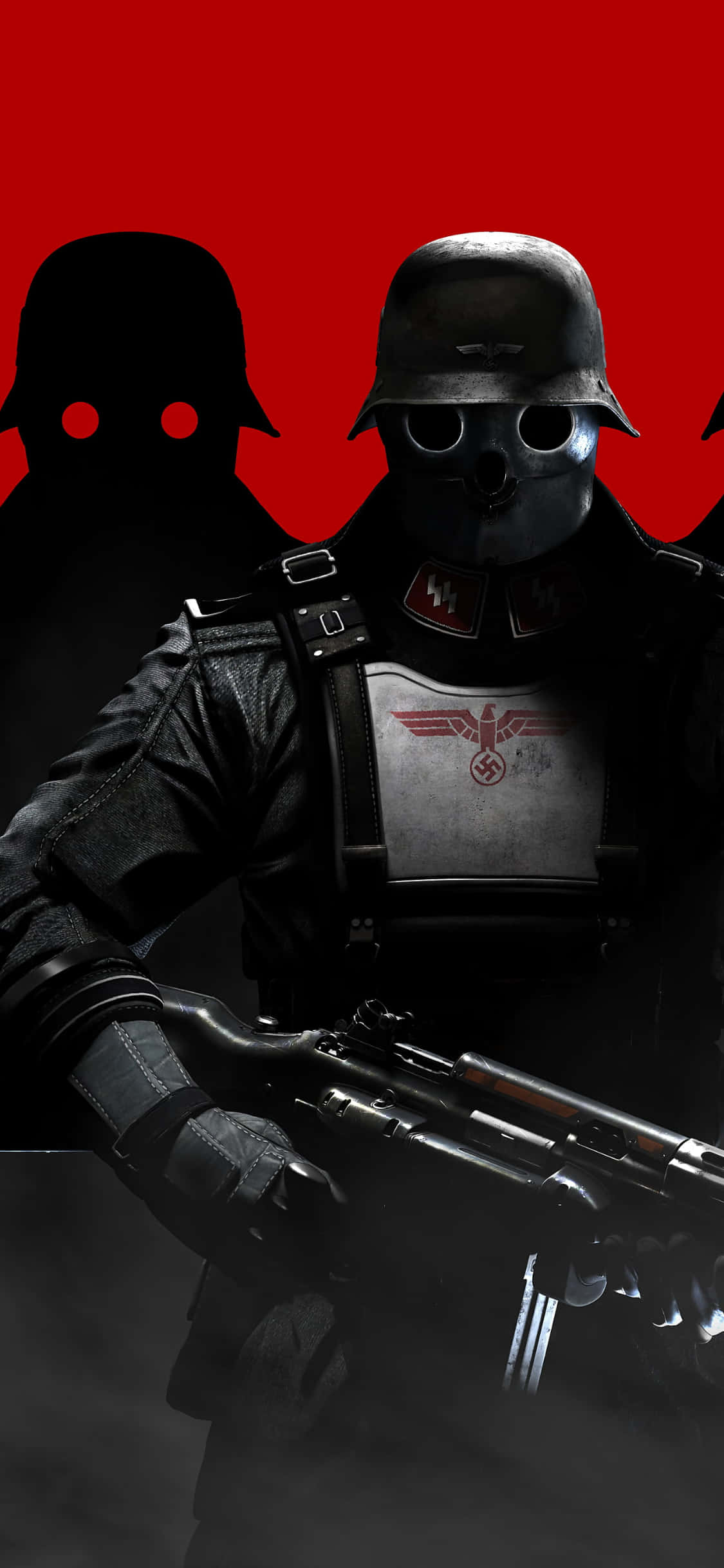 在《Wolfenstein II》中释放iPhone Xs的力量 壁纸