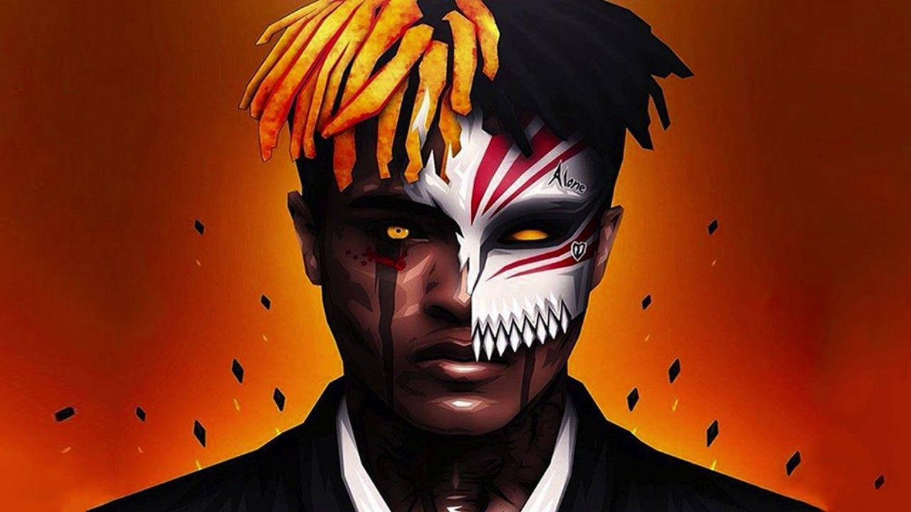 XXTentacion 动漫虚面具 壁纸