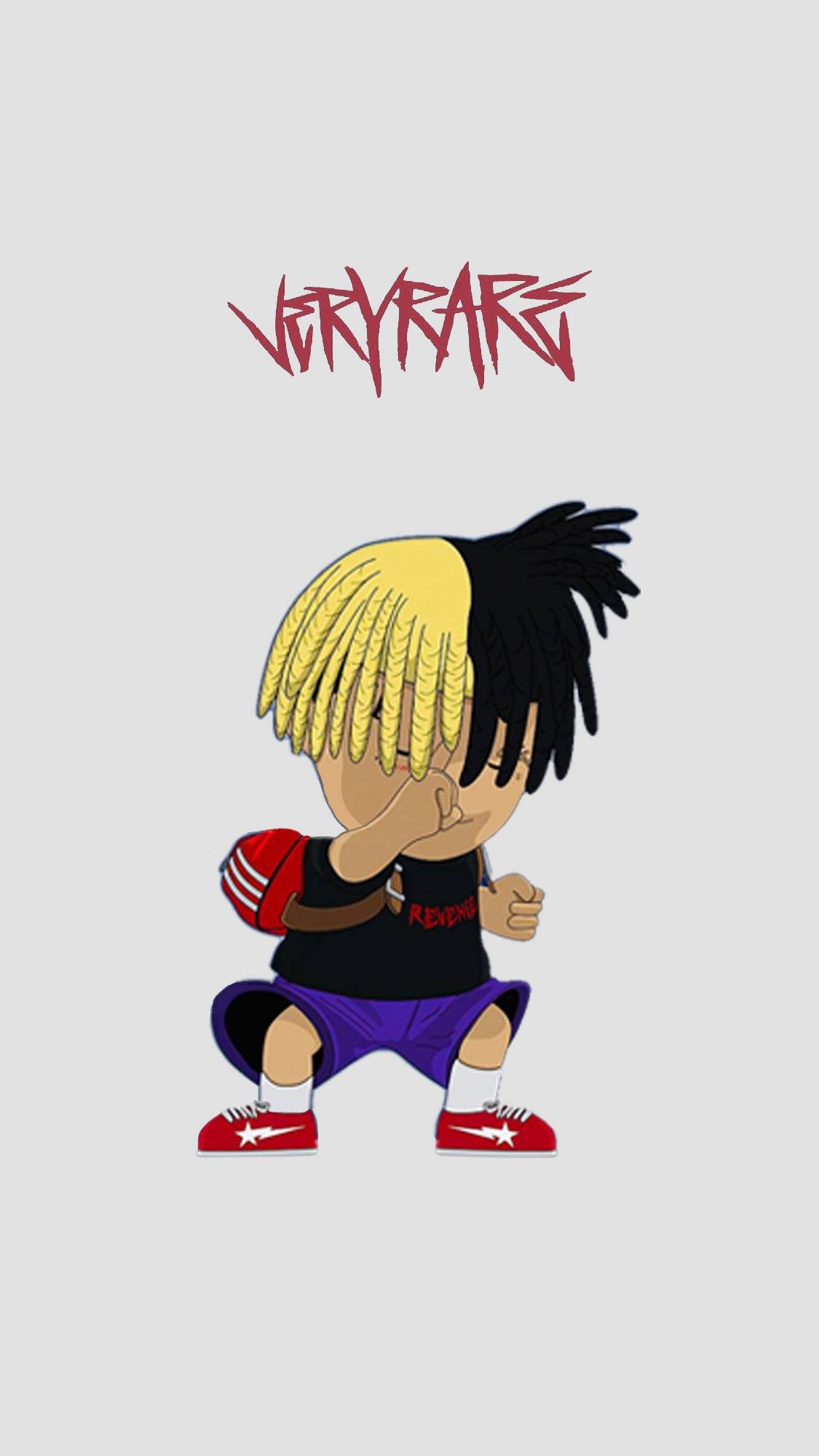 Xxxtentacion 动漫双色发 壁纸