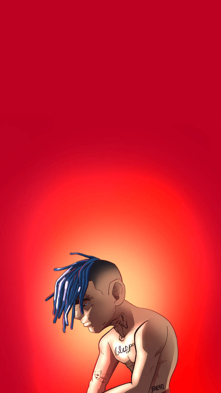 Xxxtentacion 动漫半裸形象 壁纸