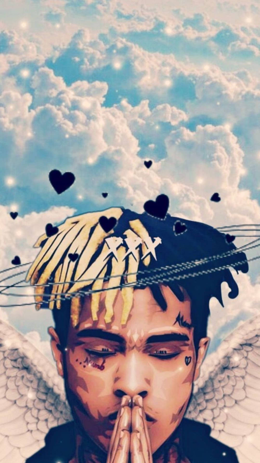 Xxxtentacion 动漫天使之翼 壁纸
